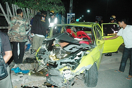 Excessive alcohol was determined as the cause of this fatal accident on Sukhumvit Road Soi 54.